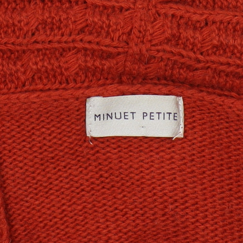 Minuet Petite Women's Red Cardigan Jumper S