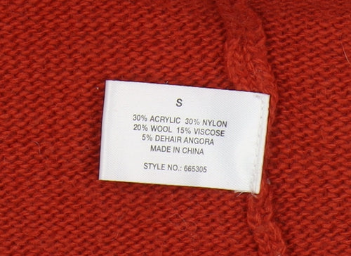 Minuet Petite Women's Red Cardigan Jumper S