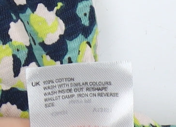 White Stuff Women's Multicoloured Floral Tank Top Size 8