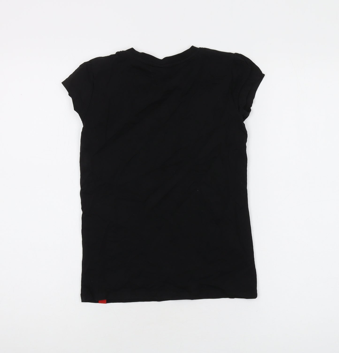 LFC Girls Black Graphic Print T-Shirt 9-10 Years