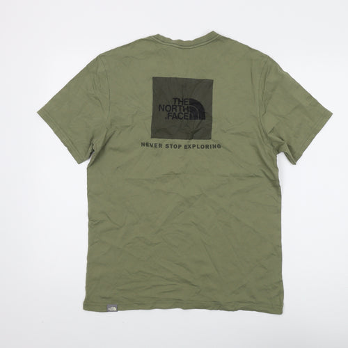 The North Face Men's Green Crew Neck T-Shirt M