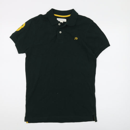 Aeropostale Men's Green Polo Shirt S