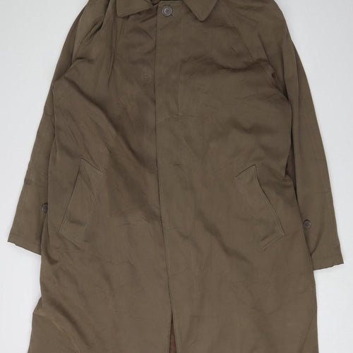 Scott & Taylor Men's Brown Trench Coat Size 44