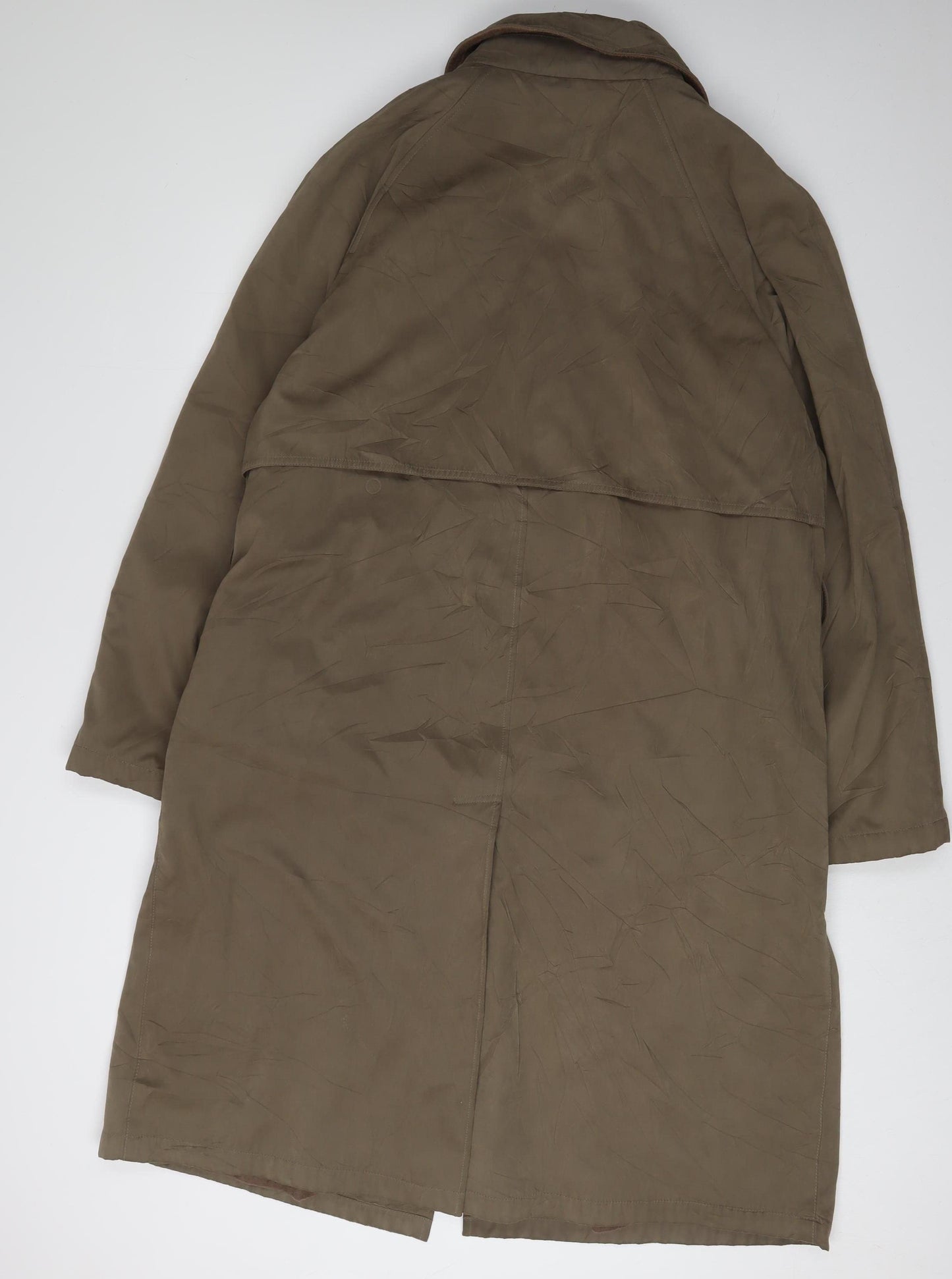 Scott & Taylor Men's Brown Trench Coat Size 44