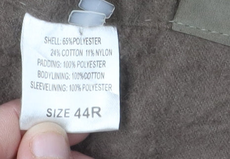 Scott & Taylor Men's Brown Trench Coat Size 44