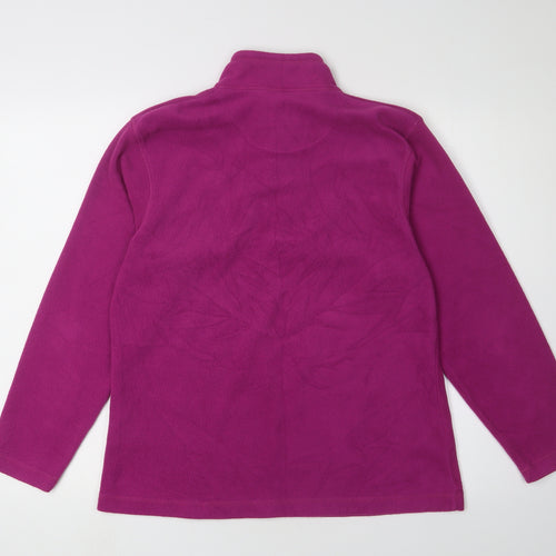 Regatta Women's Purple Fleece Sweatshirt, Size 12