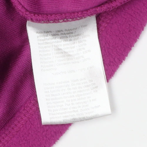 Regatta Women's Purple Fleece Sweatshirt, Size 12