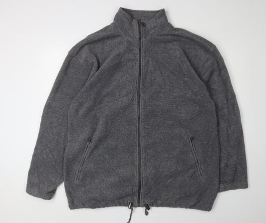 Giorgio Fellini Men's XL Grey Full Zip Jacket