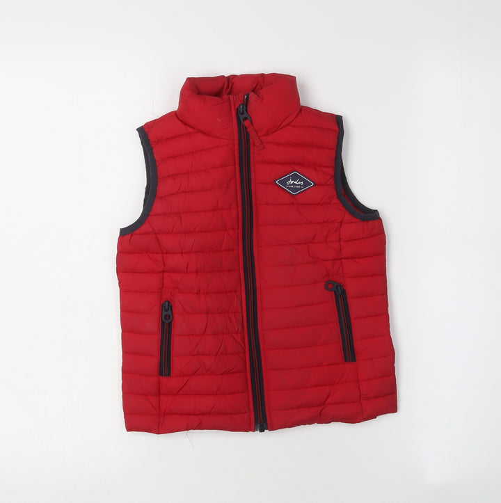 Joules Boys Red Puffer Jacket, 5 Years, Autumn/Winter