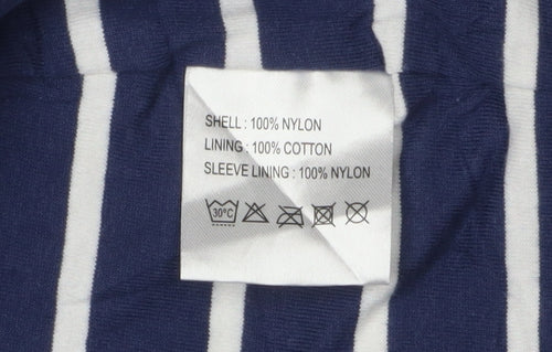 Lazy Jacks Women's Blue Parka Jacket XL