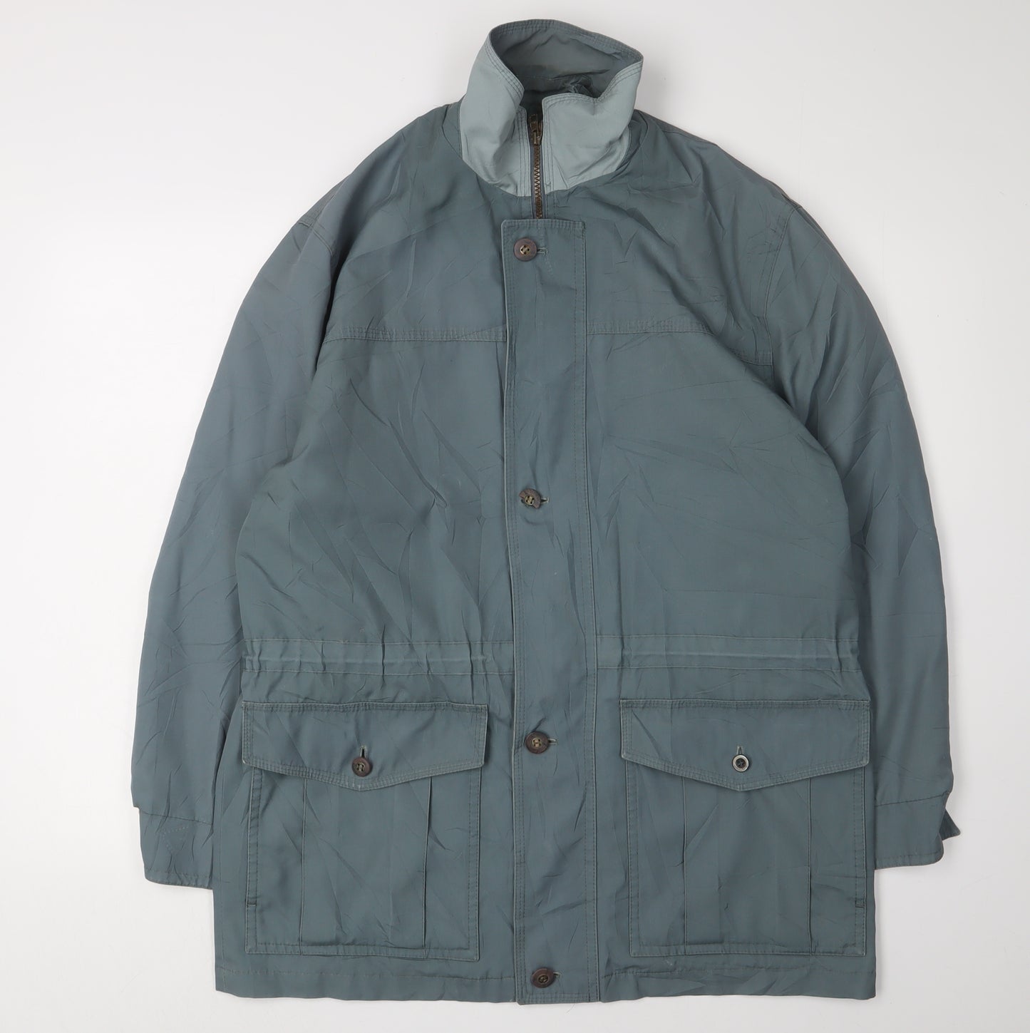 Dannimac Men's Green Overcoat Jacket Size M