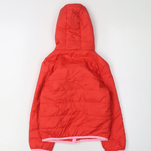 Marks and Spencer Red Girls Puffer Jacket 6-7 Years