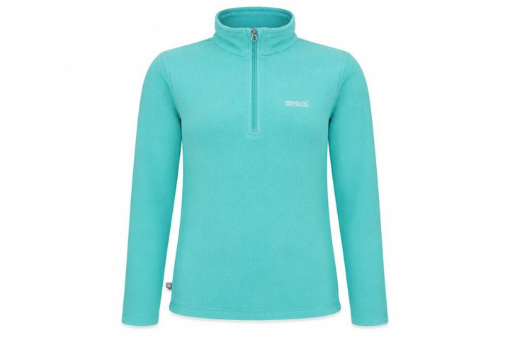 Regatta Women's Green Henley Sweatshirt, Size 10, Lightweight
