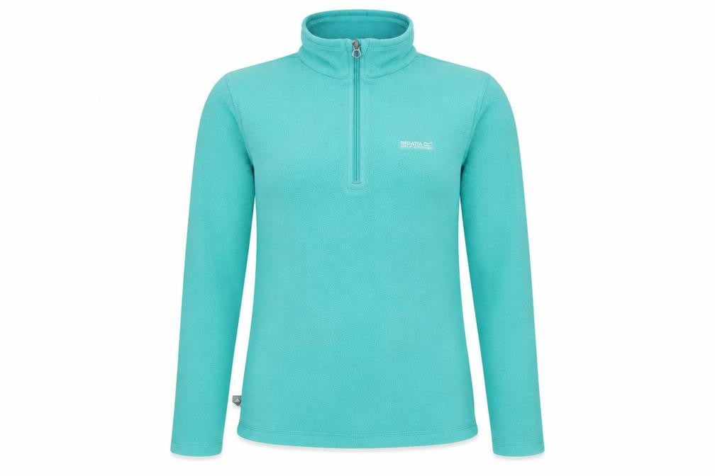 Regatta Women's Green Henley Sweatshirt, Size 10, Lightweight