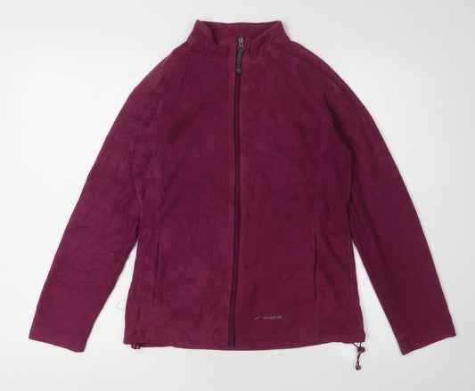 Mountain Life Women's Purple Fleece Jacket