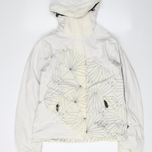 Westbeach Women's White Ski Jacket S Hooded