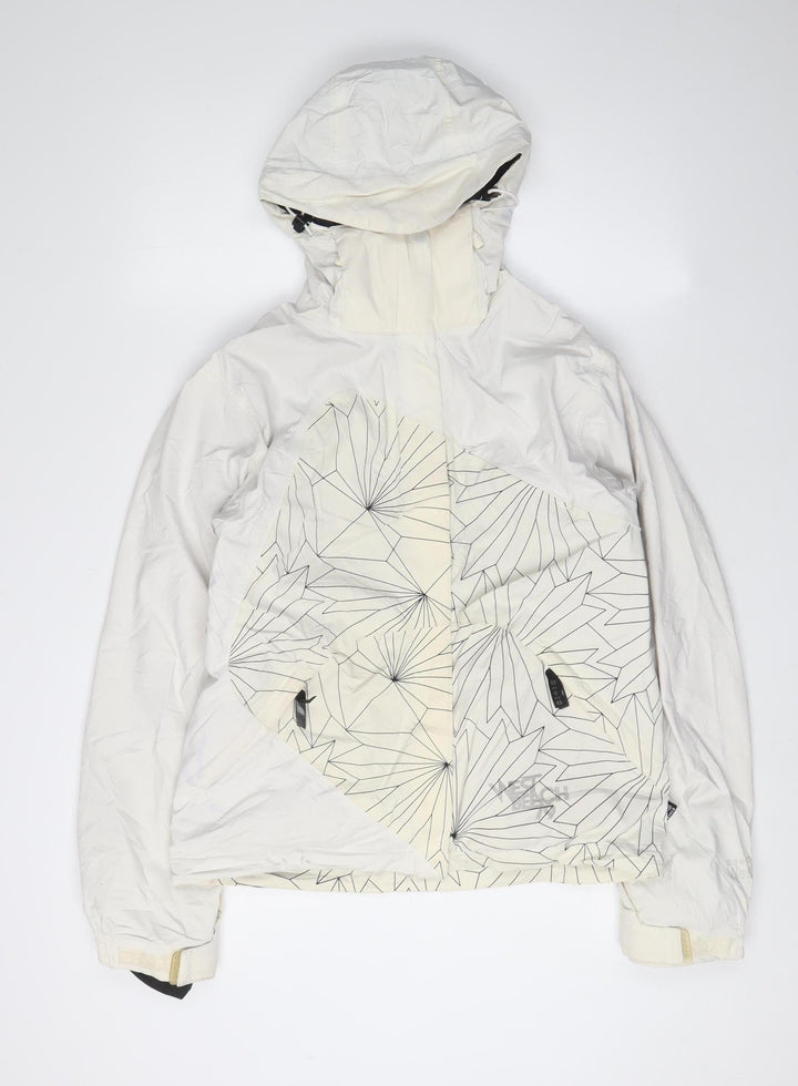 Westbeach Women's White Ski Jacket S Hooded