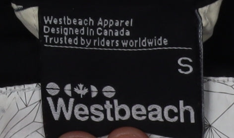 Westbeach Women's White Ski Jacket S Hooded