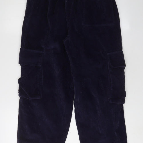 ASOS Women's Blue Cargo Trousers Size 8
