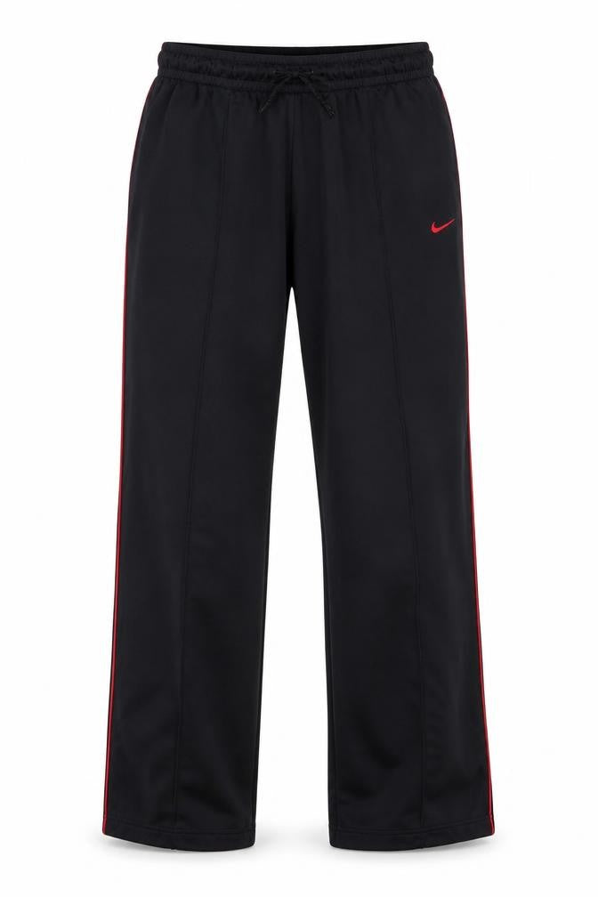 Front view of Nike Kids Black Jogger Trousers - unisex medium