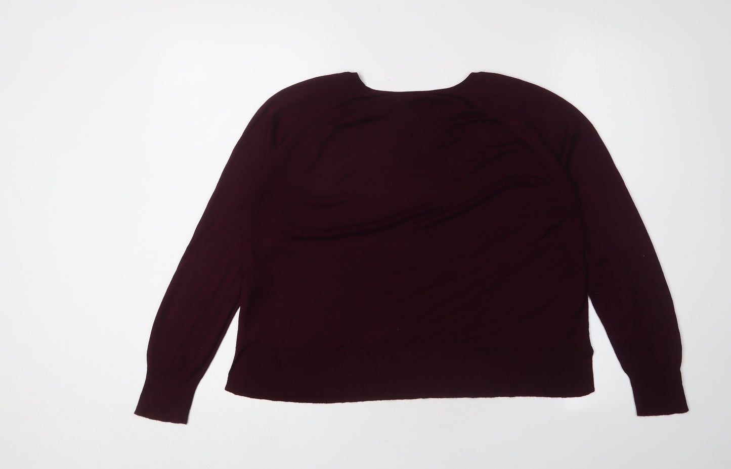 Zara Women’s Red Pullover Jumper, Size 16