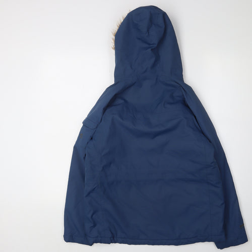 Craghoppers Boys Blue Waterproof Parka Coat Age 13