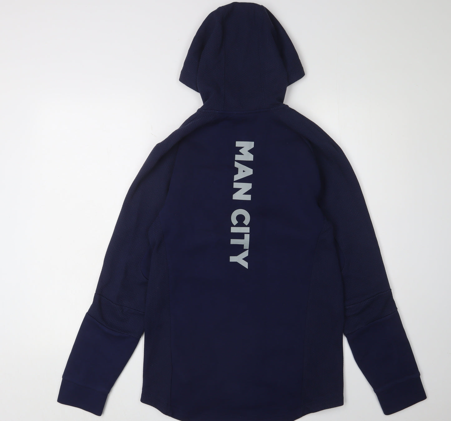 Puma Men's Blue Hooded Jacket - S Sports Casual