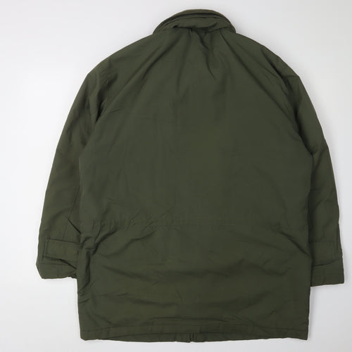 Northwood Men's Green Parka Jacket - Medium Casual Outdoor