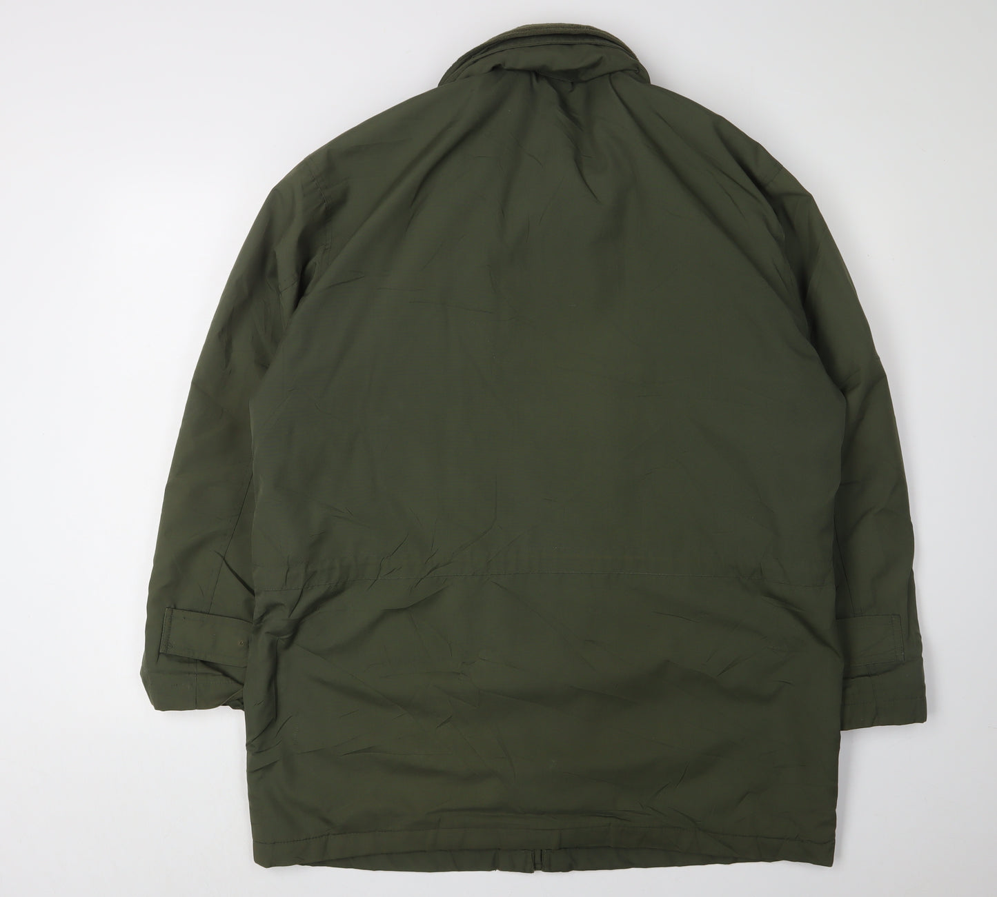 Northwood Men's Green Parka Jacket - Medium Casual Outdoor