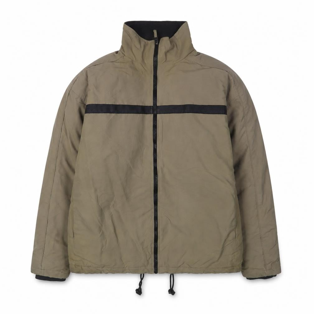 Front view of River Island Men's Brown Lightweight Windbreaker Jacket, L