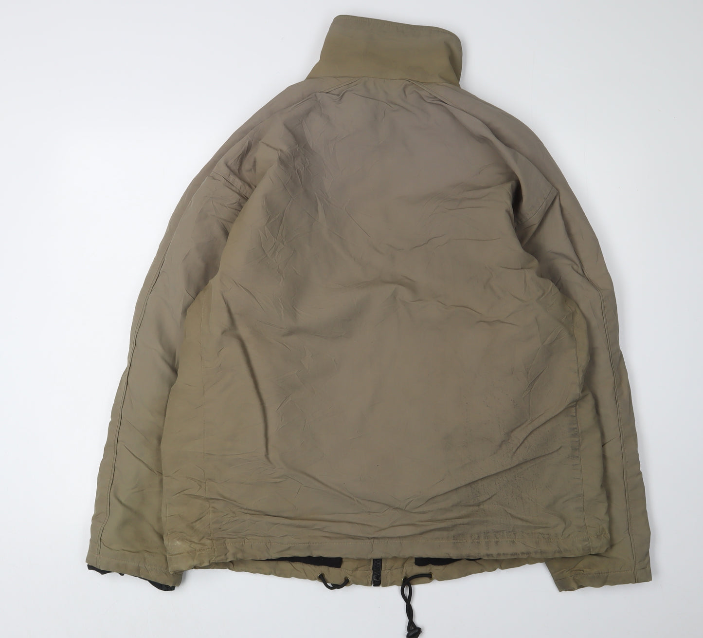 River Island Men's Brown Lightweight Windbreaker Jacket, L