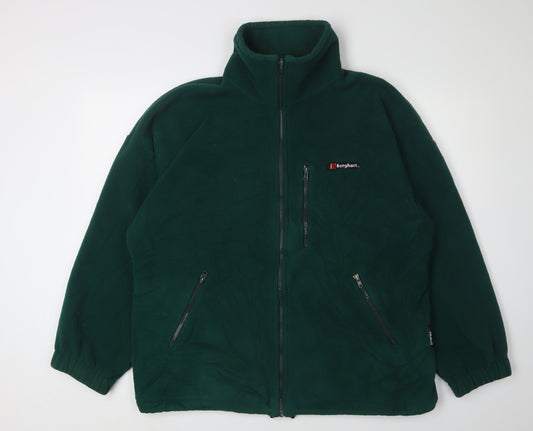 Berghaus Men's Green Fleece Jacket XL Outdoor Style