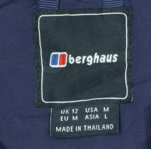 Berghaus Women's Blue Long Parka Coat Size 12