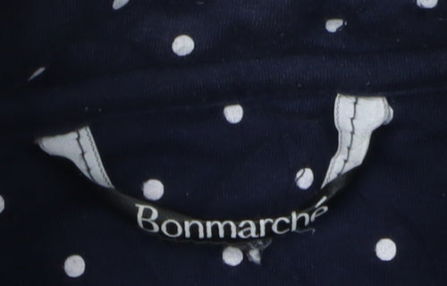 Bonmarche Women's Blue Quilted Waistcoat Size 24