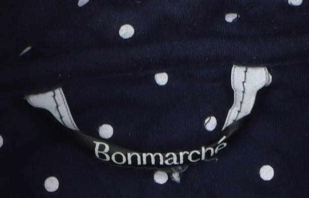 Bonmarche Women's Blue Quilted Waistcoat Size 24