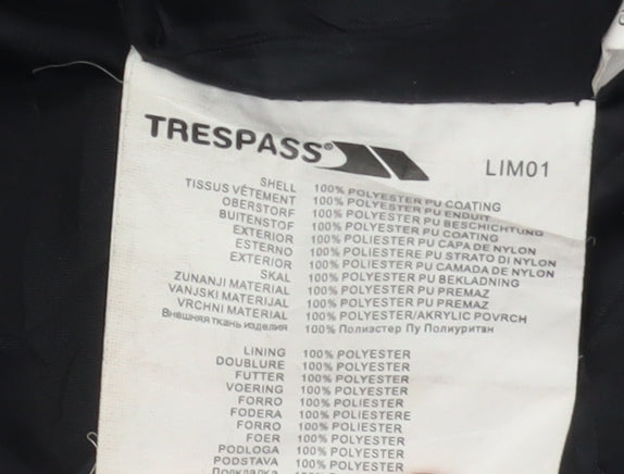 Trespass Women's Blue Waterproof Rain Coat Jacket L