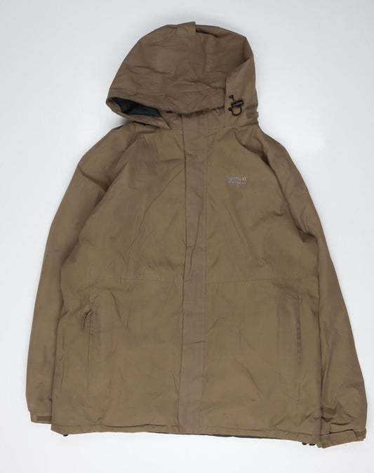 Regatta Men's XL Brown Waterproof Rain Coat