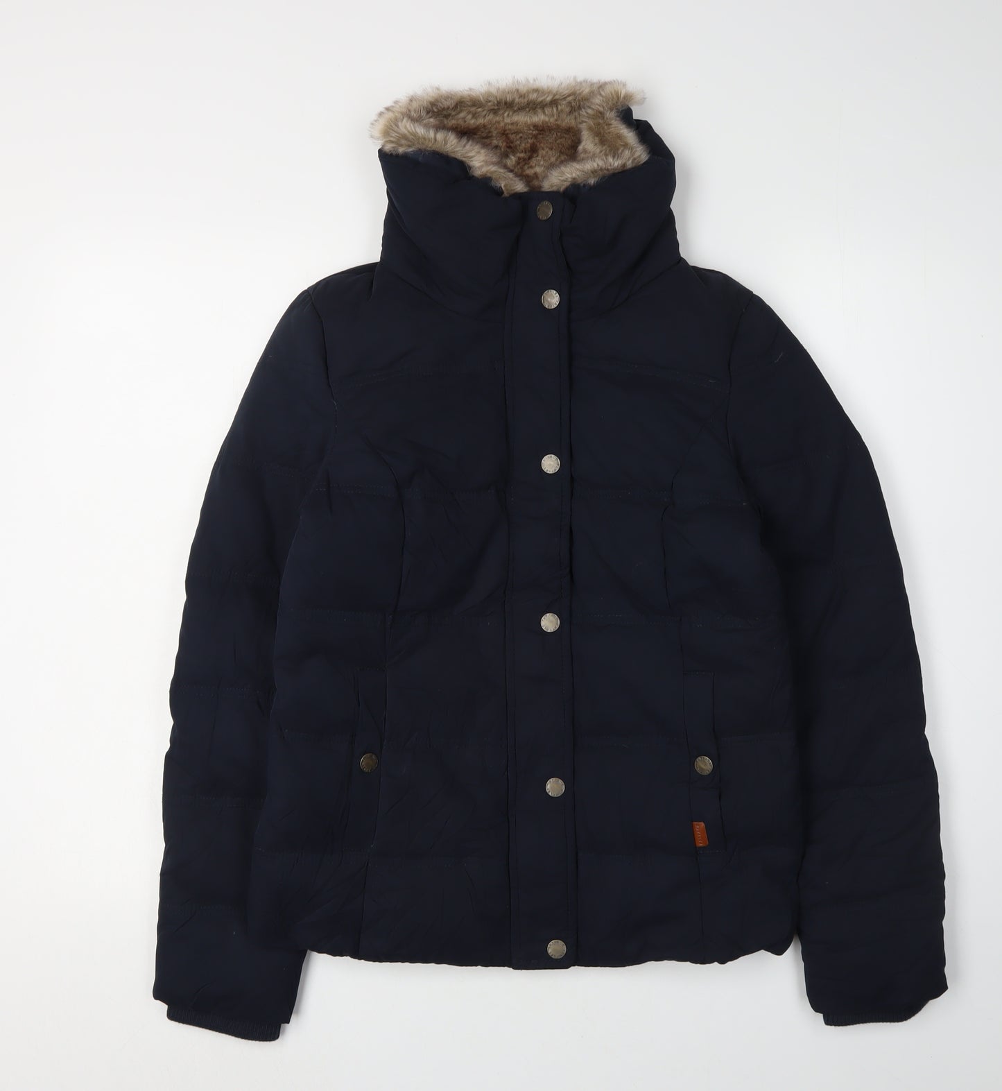 FatFace Women's Blue Puffer Jacket Size 8 Winter