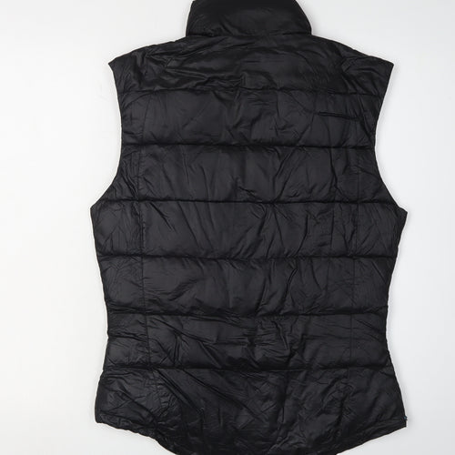 Rab Women's Black Puffer Vest Size 8 – Lightweight & Warm
