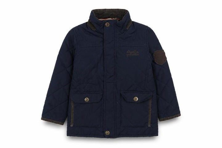 Regatta Boys Blue Quilted Jacket 3-4 Years Winter Coat