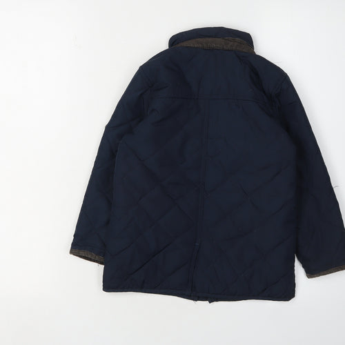 Regatta Boys Blue Quilted Jacket 3-4 Years Winter Coat