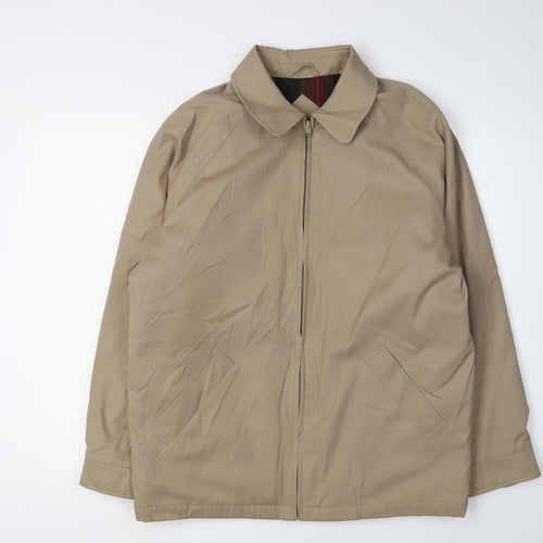 Greenwoods Men's Beige Windbreaker Jacket Size S
