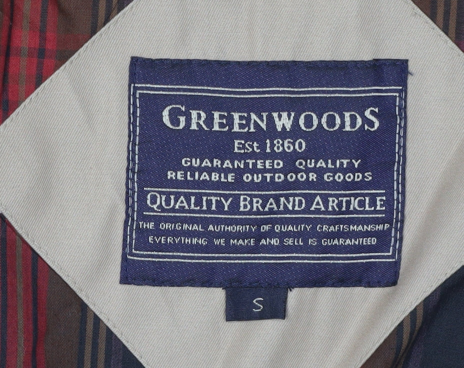 Greenwoods Men's Beige Windbreaker Jacket Size S