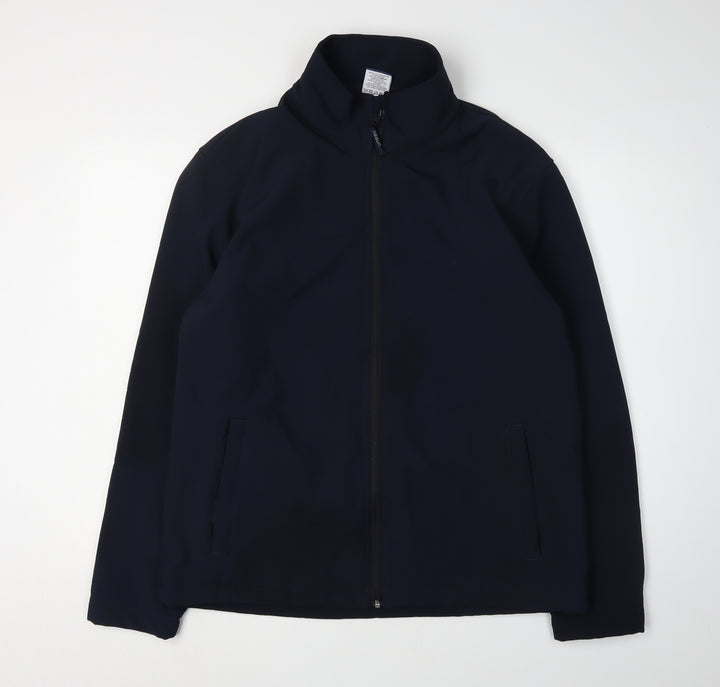 Uneek Men's Blue Soft Shell Jacket L