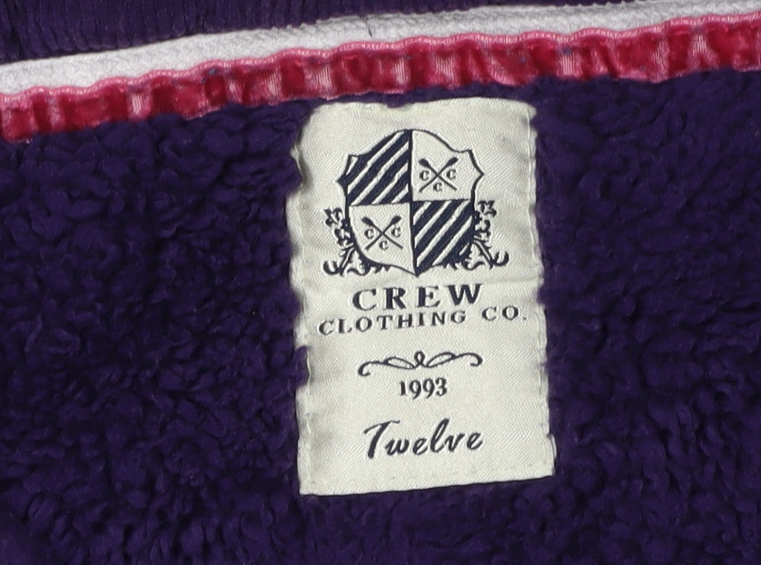 Crew Clothing Women's Purple Pullover Sweatshirt Size 12