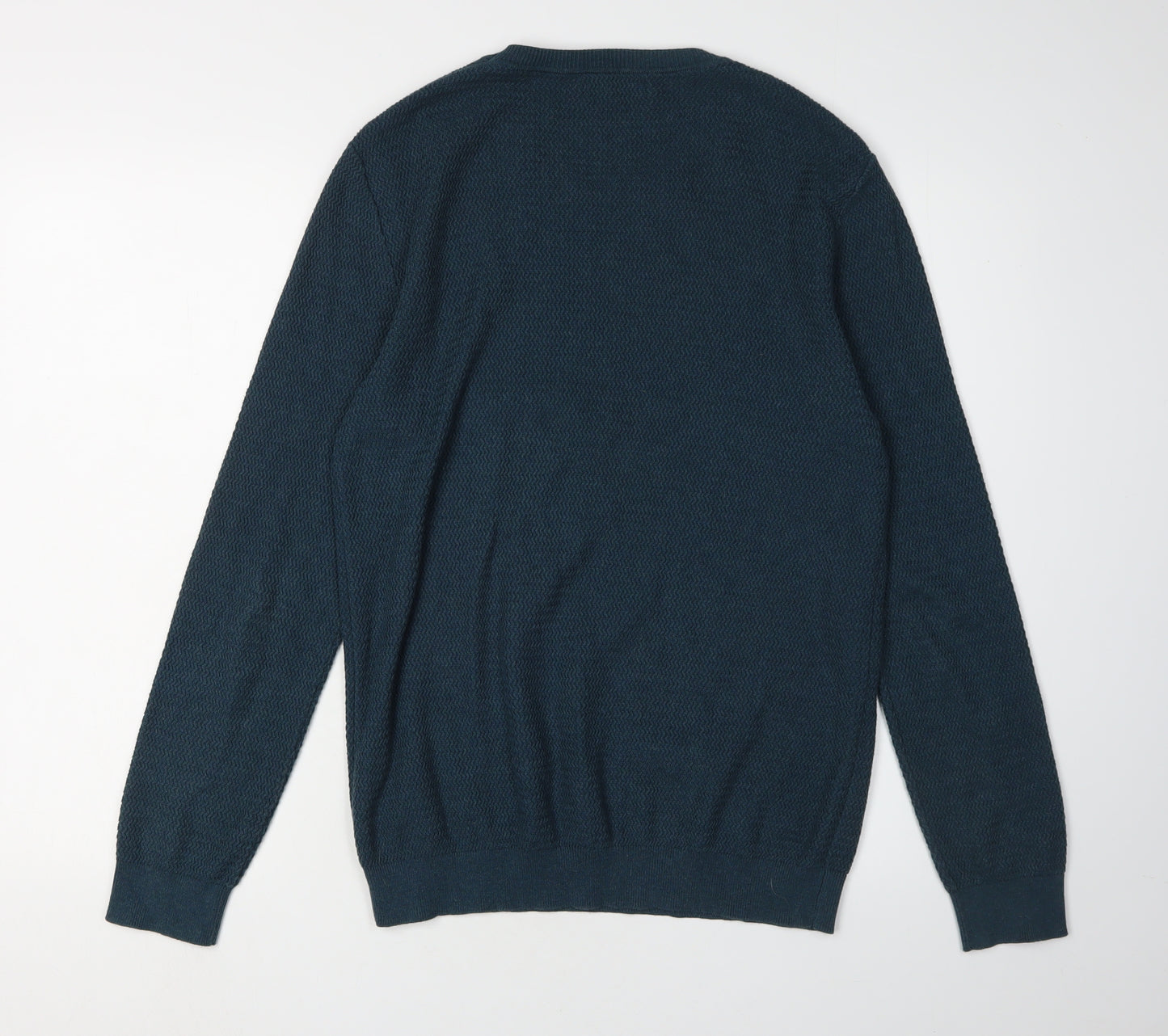 Red Herring Men's Blue Crew Neck Pullover Jumper S