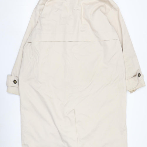 ASOS DESIGN Women's Beige Trench Coat Size 14