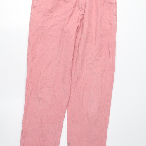 Liu Jo Men's Pink Corduroy Chino Trousers UK 18