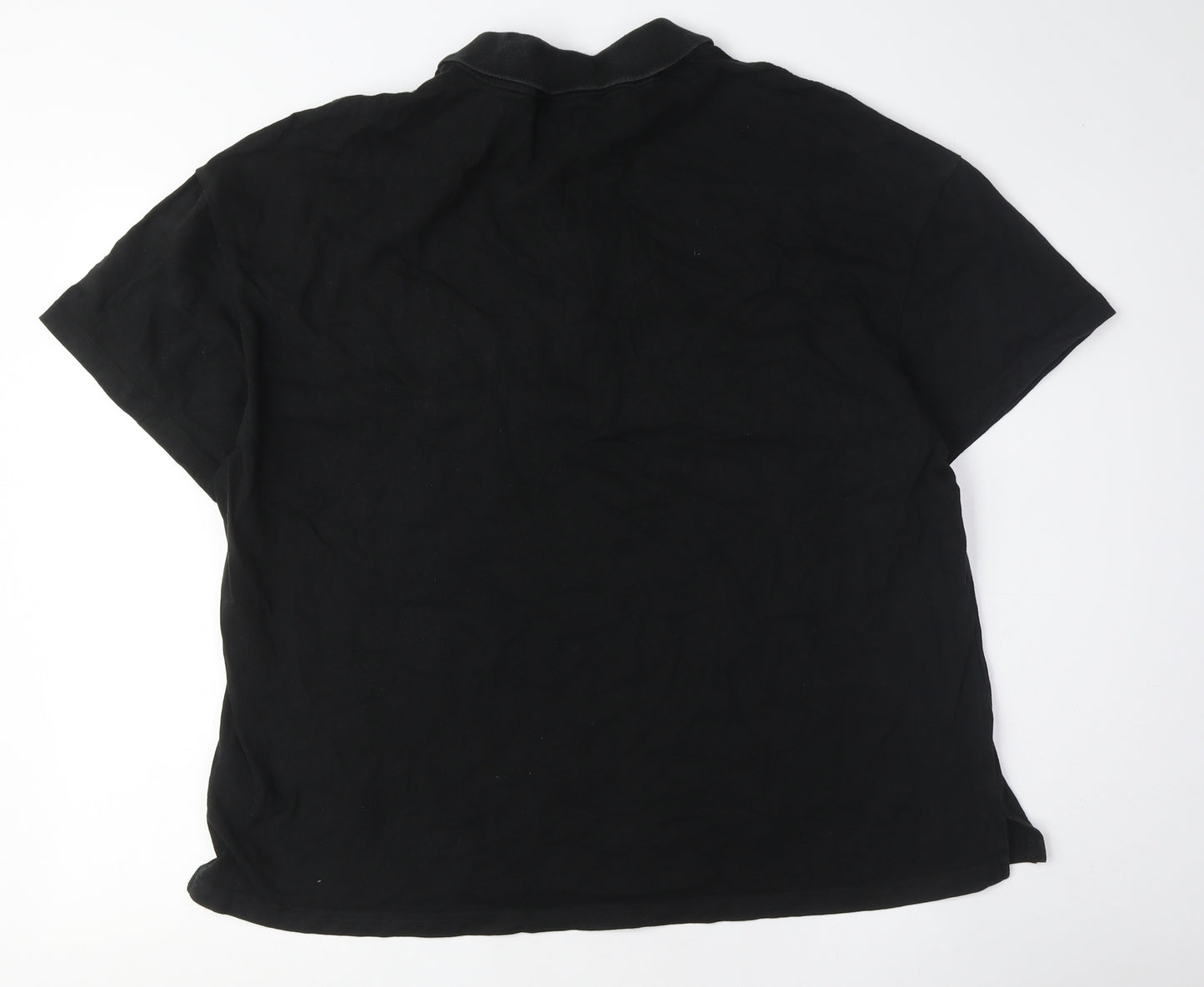 Puma Black Unisex Polo Shirt M - Sports Casual Top