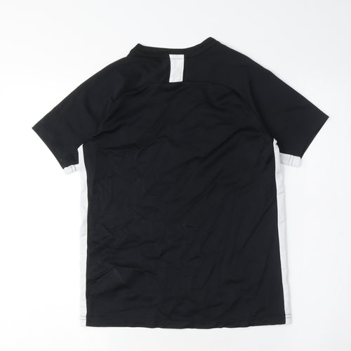 Nike Boys Black Short Sleeve T-Shirt M Activewear
